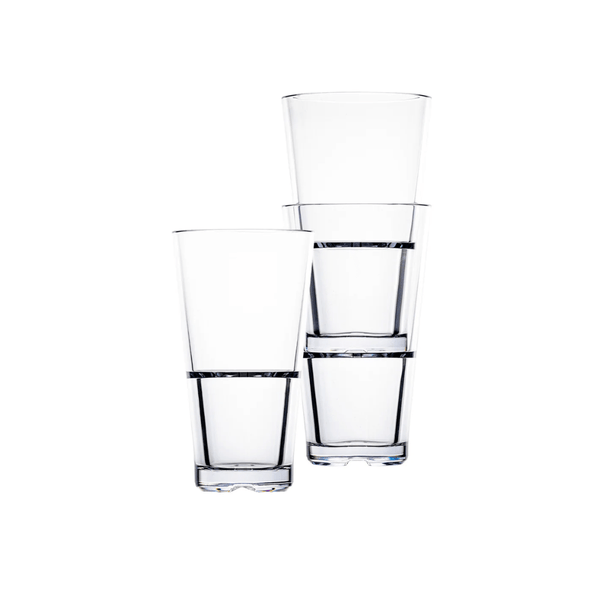 Hospitality Brands Bold Drink ware Club Stack Cooler 1dz/cs (HUF084 - 012) - iFoodservice Online