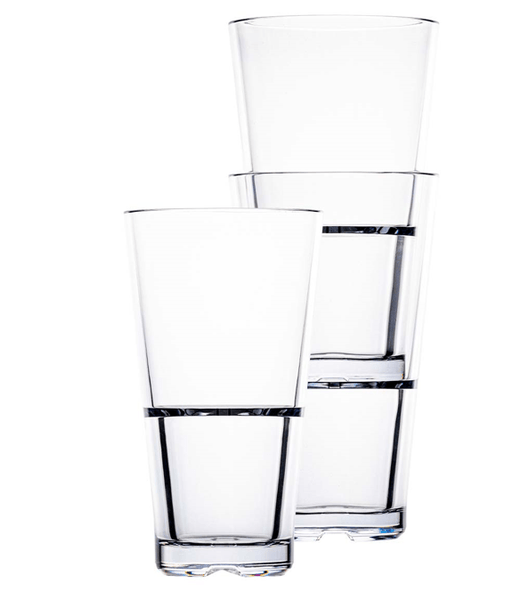 Hospitality Brands Bold Drink ware Club Stack Cooler 1dz/cs (HUF084 - 012) - iFoodservice Online