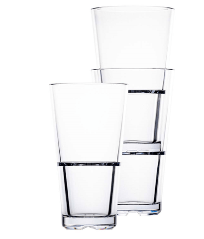 Hospitality Brands Bold Drink ware Club Stack Cooler 1dz/cs (HUF084 - 012) - iFoodservice Online