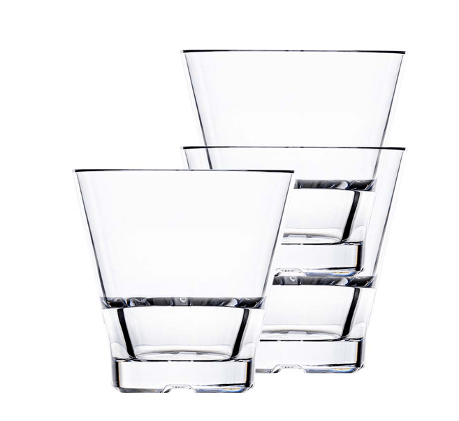 Hospitality Brands Bold Drink ware Club Stack Double Old Fashioned 1dz/cs (HUF081 - 012) - iFoodservice Online