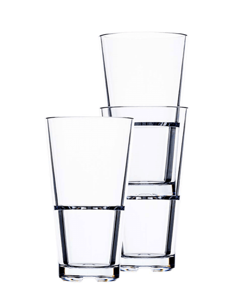 Hospitality Brands Bold Drinkware Club Stack Hi - Ball 1dz/cs HUF082 - 012 - iFoodservice Online