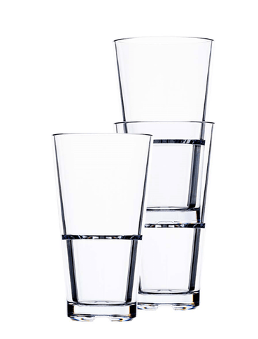 Hospitality Brands Bold Drinkware Club Stack Hi - Ball 1dz/cs HUF082 - 012 - iFoodservice Online