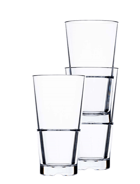 Hospitality Brands Bold Drinkware Club Stack Hi - Ball 1dz/cs (HUF083 - 012) - iFoodservice Online