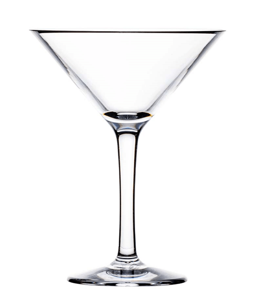 Hospitality Brands Bold Drinkware Revel Martini Glass 10 oz. 1dz/cs HUS055 - 012 - iFoodservice Online
