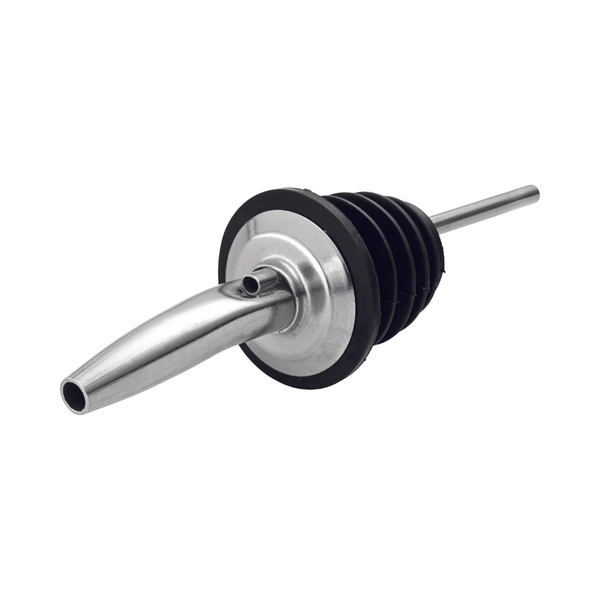 Hospitality Brands Chrome Tapered Free Flow Pourer (Pack of 6) HB91089 - 006 - iFoodservice Online