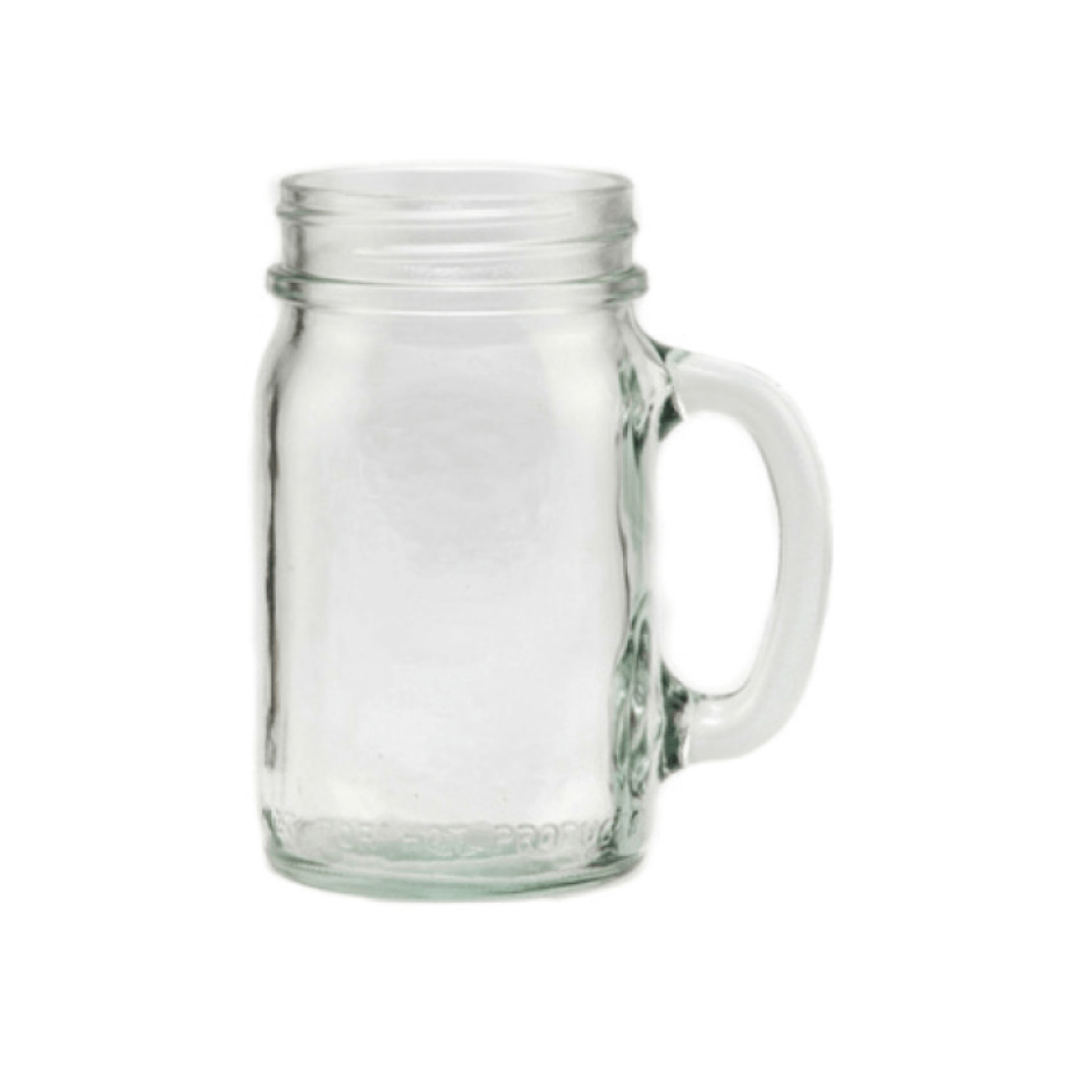 Hospitality Brands Handled Mason Jar (Pack of 12) HGMJH016 - 012 - iFoodservice Online
