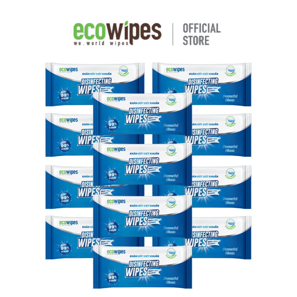 Ifoodservice Supply Disposable Eco Disinfecting Wipes 6 Packs (IFS - DW - 60) - iFoodservice Online