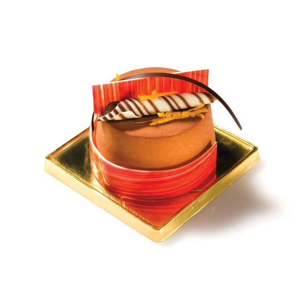 Louis Tellier Silikomart - Cylinder Red Mold 6 Units (SF127) - iFoodservice Online