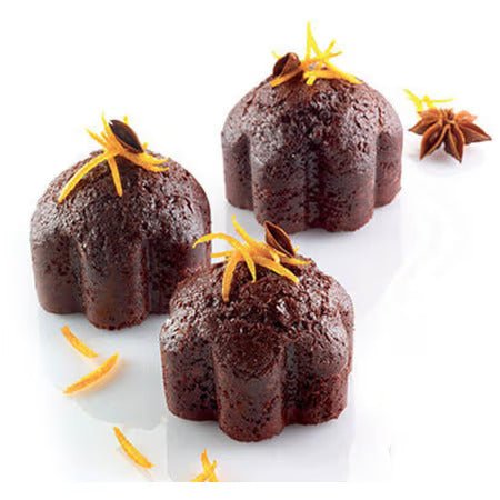 Louis Tellier Silikomart - Flower Red Mold (SF194) - iFoodservice Online