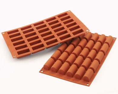 Louis Tellier Silikomart - Mini Buche Mold (SF129) - iFoodservice Online