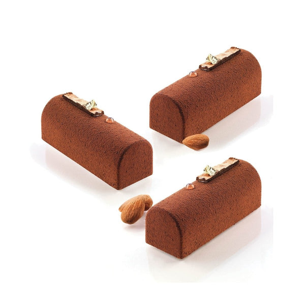 Louis Tellier Silikomart - Mini Buche Mold (SF130) - iFoodservice Online
