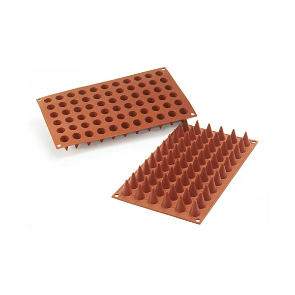 Louis Tellier Silikomart - Mini Cono Red Mold (SF131) - iFoodservice Online