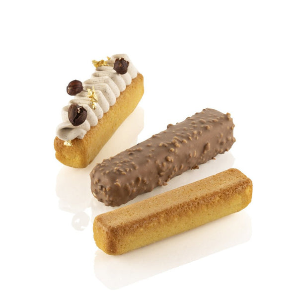 Louis Tellier Silikomart Stripe ã‰Clair 60 X 40 Mold(SQ083) - iFoodservice Online