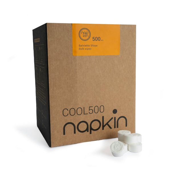 Napkin COOL 500 Viscose Disposable Tablet Wipes for Humidification - iFoodservice Online