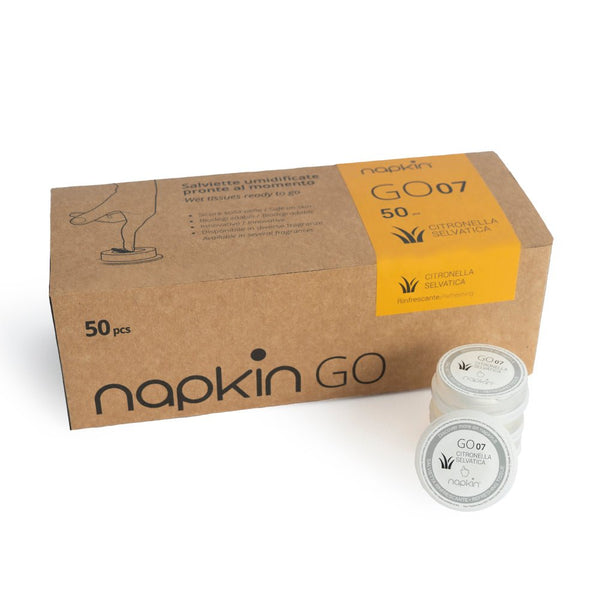 Napkin Go Citronella Disposable Wet Wipes - iFoodservice Online