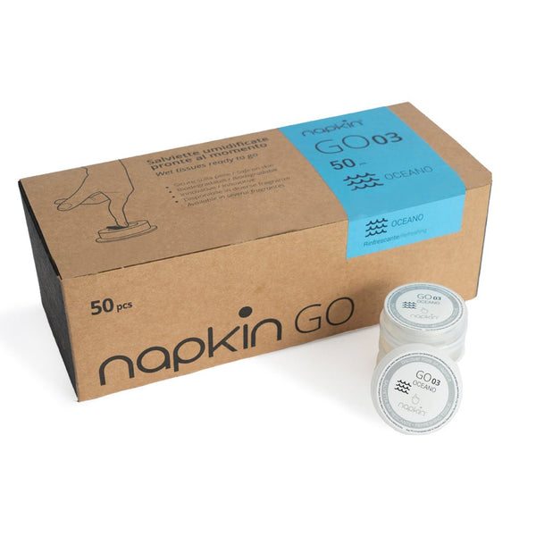 Napkin Go Ocean Disposable Wet Wipes - iFoodservice Online