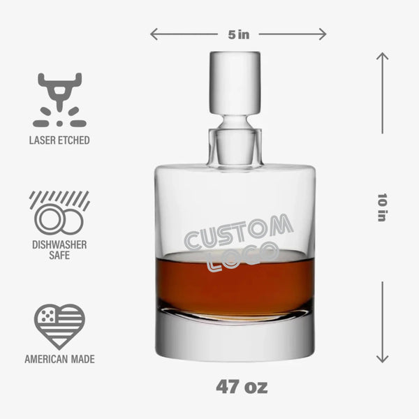 Personalized Boris Whisky Gift Set Engraved | Custom Laser Etched Favor - iFoodservice Online