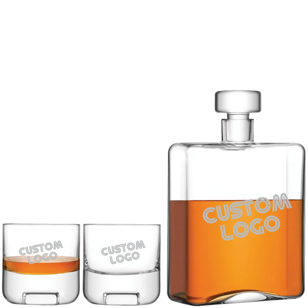 Personalized Cask Whisky Gift Set Engraved | Custom Laser Etched Favor - iFoodservice Online