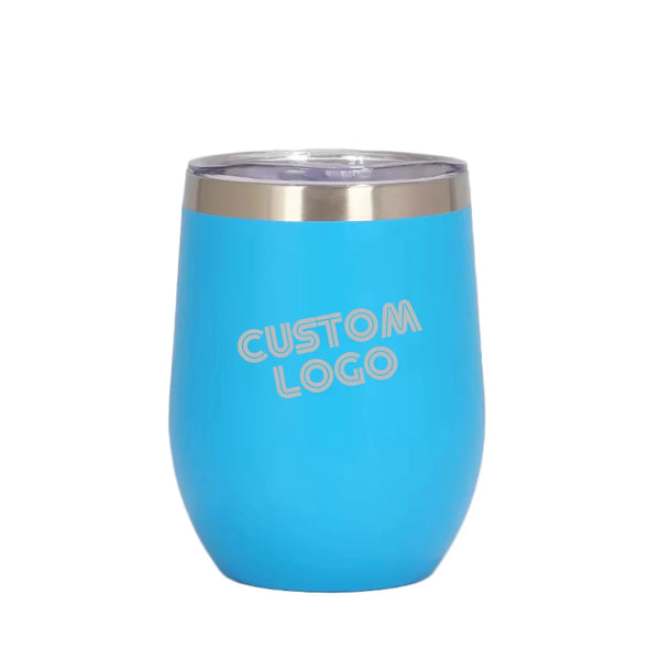 Personalized Engraved 12 oz Insulated Metal Tumbler - 12pcs - iFoodservice Online
