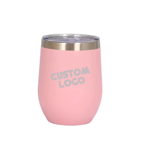 Personalized Engraved 12 oz Insulated Metal Tumbler - 12pcs - iFoodservice Online