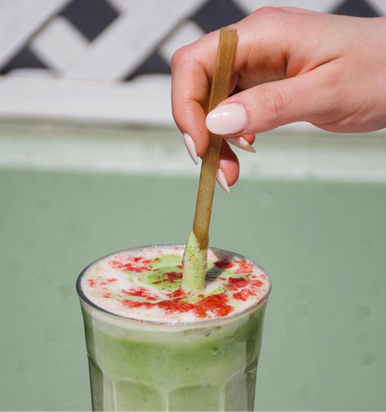 Plantar Agave 8.25" Jumbo Unwrapped Straws Pack 2000 (JASN21U) - iFoodservice Online