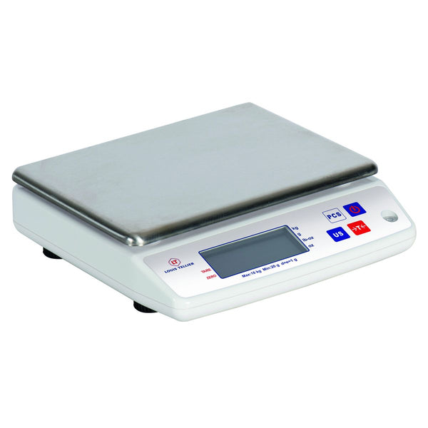 Professional Electronic Scale 22lbs (10kg), Precision ±1g With Battery + Adapter (N3694) - iFoodservice Online