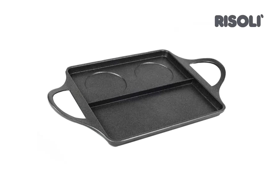 Risoli BB Burger Griddle - 40x24cm(00100B/40TP0) - iFoodservice Online