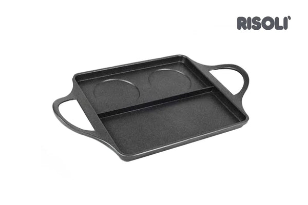 Risoli BB Burger Griddle - 40x24cm(00100B/40TP0) - iFoodservice Online
