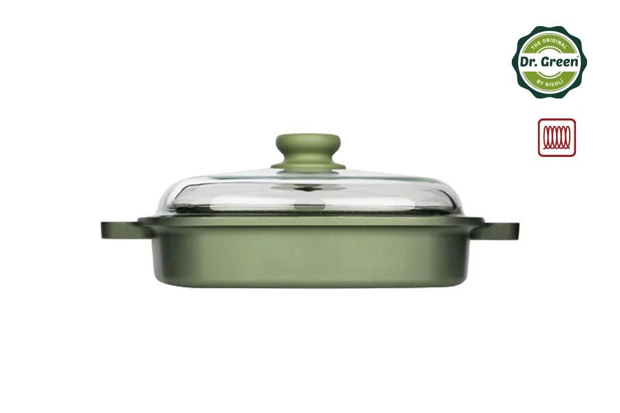 Risoli Dr. Green® Stone Vaporgrill Induction With Bakelite Handle (0091QDRIN/26) - iFoodservice Online