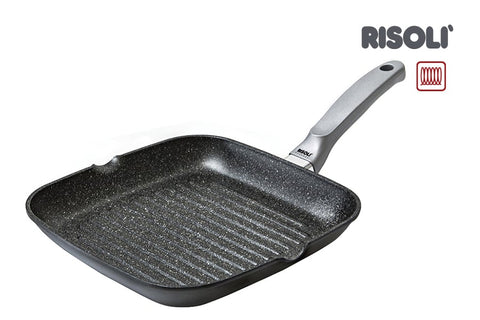 Risoli Grill Pan Granito Hard Stone (0194BGRIN/26) - iFoodservice Online