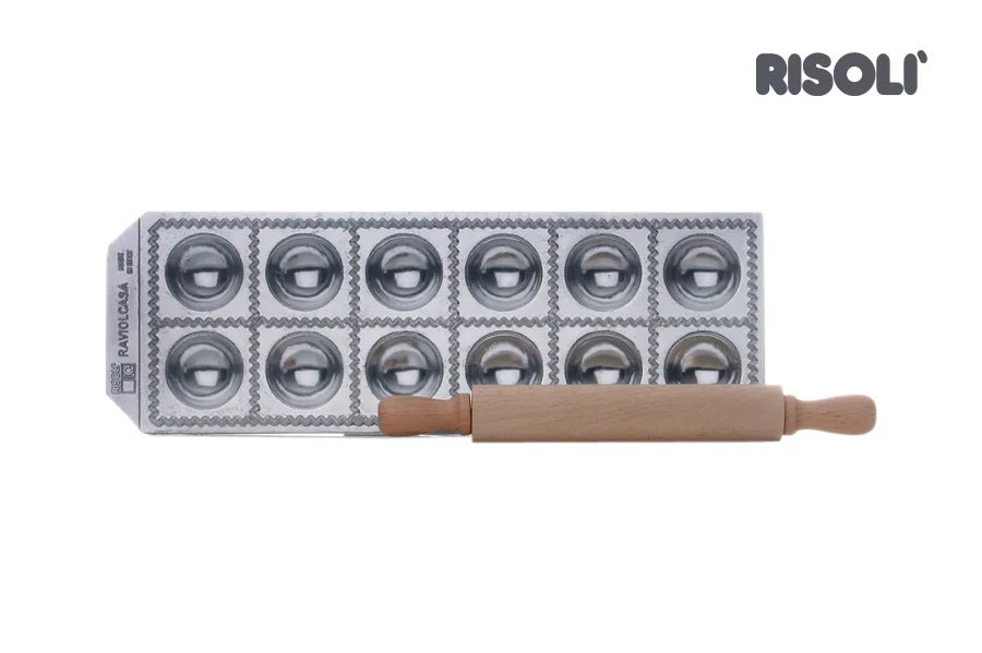 Risoli Ravioli Maker 12 Pcs Piccoli Casalinghi (020074/11B00) - iFoodservice Online