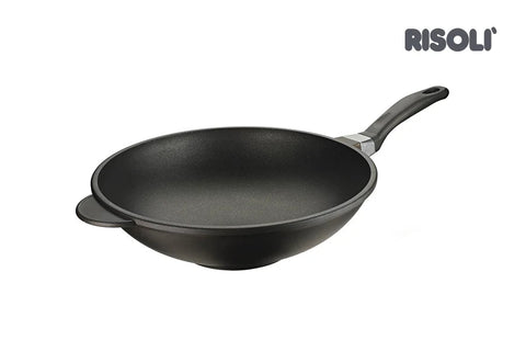 Risoli Wok With Bakelite Handle (000080/32TP0) - iFoodservice Online