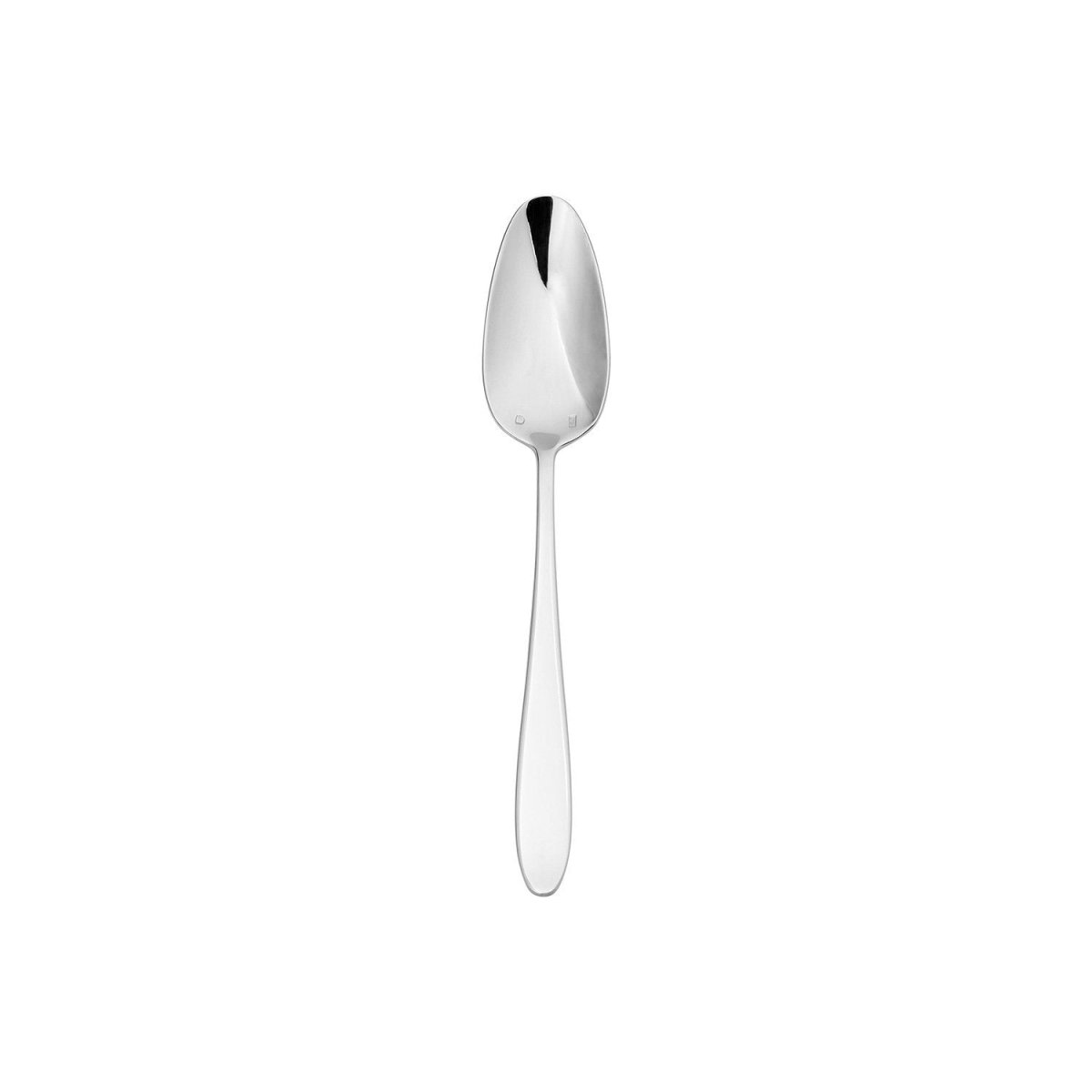 Turgla Flatware Anzo 7.5" Silver Stainless Steel Dessert/Soup Spoon 18/10 (Set of 12) (ETE1820 - 15) - iFoodservice Online