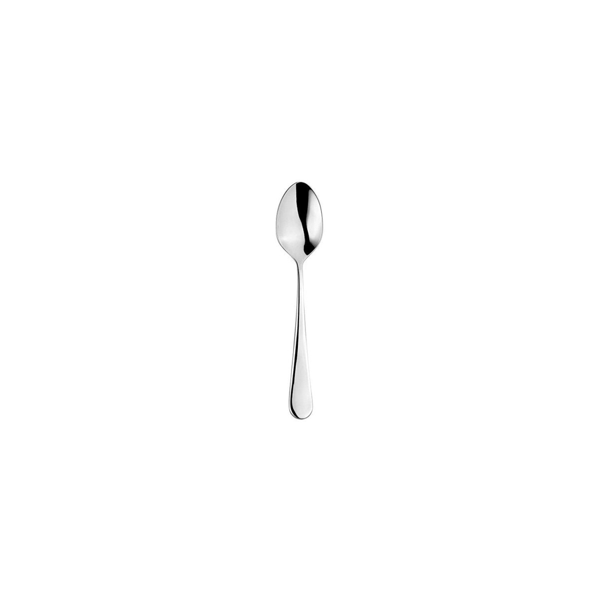 Turgla Flatware Arcade 4.5" Silver Stainless Steel A.D. Coffee Spoon 18/10, Set of 12 (ETE1620 - 26) - iFoodservice Online