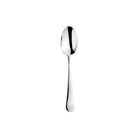 Turgla Flatware Arcade 7.25" Silver Stainless Steel Dessert/Soup Spoon 18/10, Set of 12 (ETE1620 - 15) - iFoodservice Online