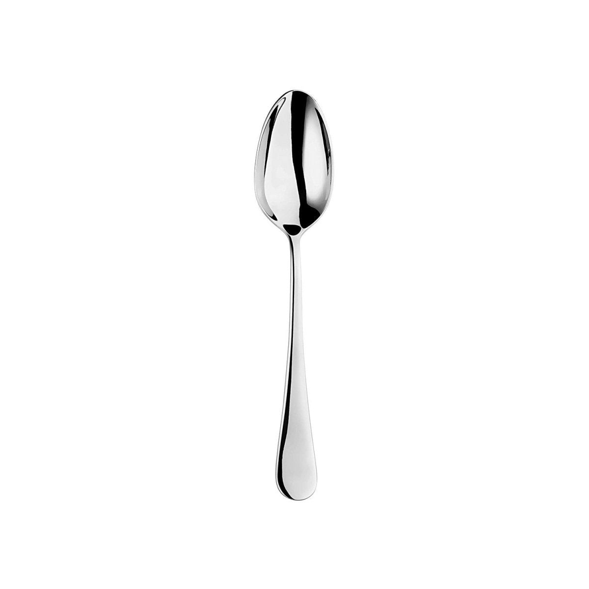 Turgla Flatware Arcade 8.25" Silver Stainless Steel Serving Spoon 18/10 (Set of 12) (ETE1620 - 2) - iFoodservice Online