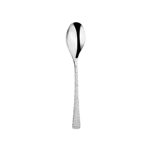 Turgla Flatware Artesia 8.25" Silver Stainless Steel Serving Spoon 18/10, Set of 12 (ETE983 - 2) - iFoodservice Online