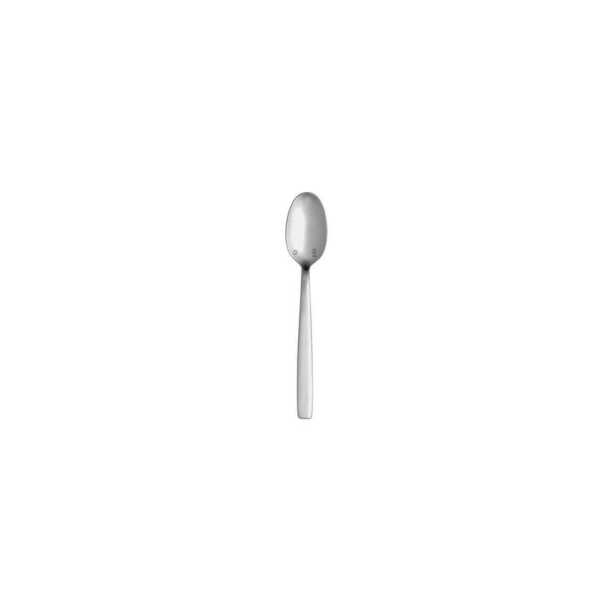 Turgla Flatware Astoria 4.25" Silver Brushed Stainless Steel A.D. Coffee Spoon 18/10, Set of 12 (ETE1520 - 26) - iFoodservice Online