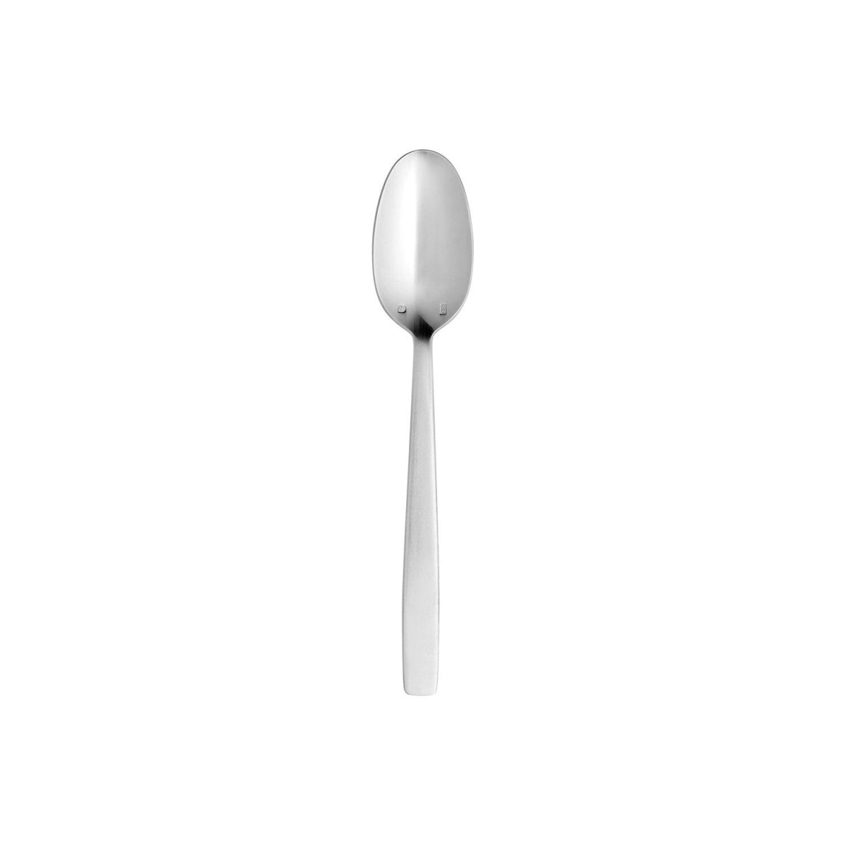 Turgla Flatware Astoria 7.5" Silver Brushed Stainless Steel Dessert/Soup Spoon 18/10 (Set of 12) (ETE1520 - 15) - iFoodservice Online