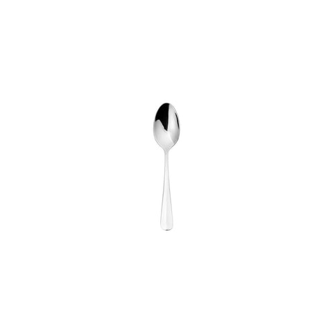 Turgla Flatware Baguette 4.5" Silver Stainless Steel A.D. Coffee Spoon 18/10, Set of 12 (ETE1610 - 26) - iFoodservice Online
