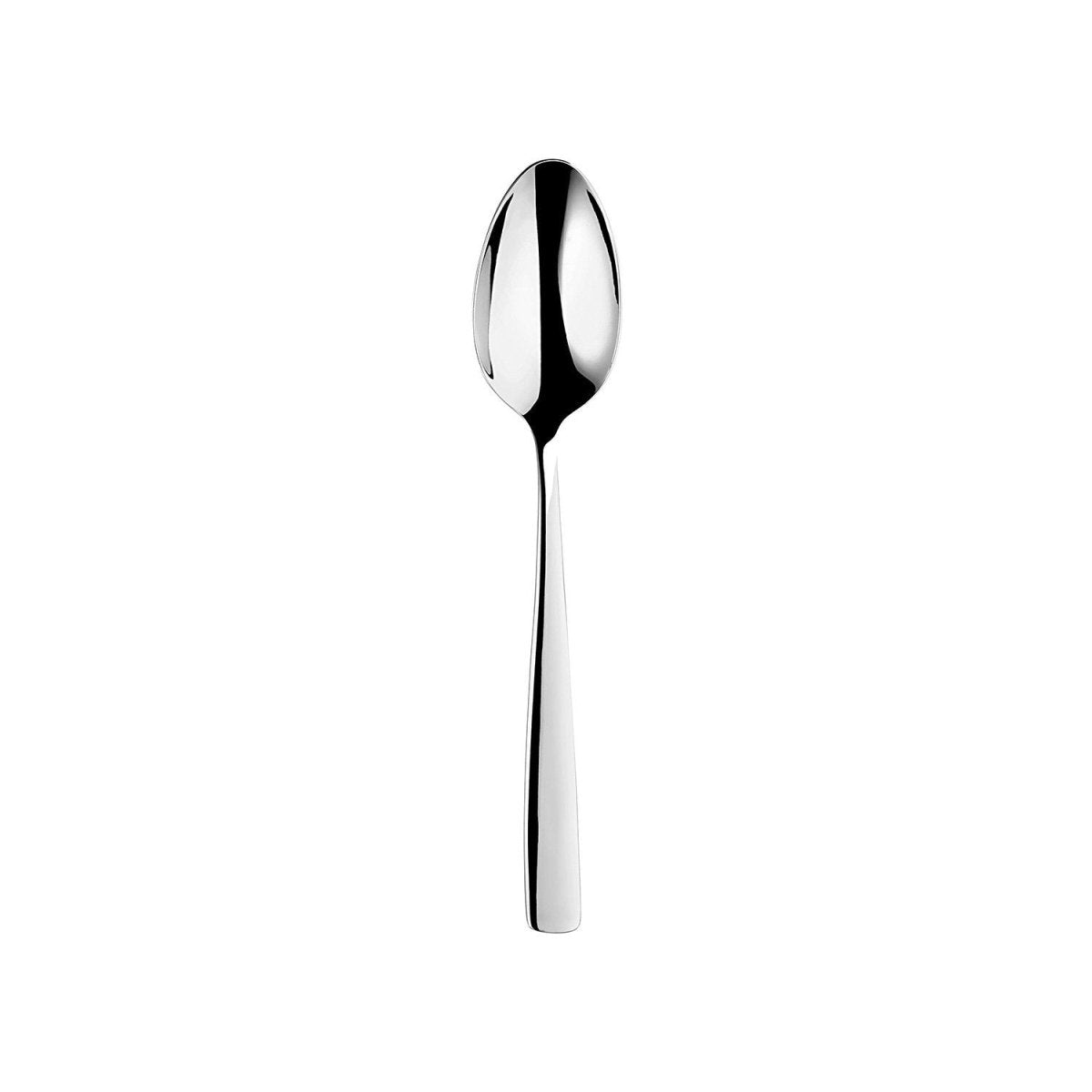 Turgla Flatware Baguette 8.25" Silver Stainless Steel Serving Spoon 18/10 (Set of 12) (ETE1610 - 2) - iFoodservice Online