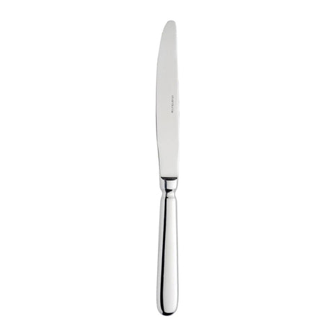 Turgla Flatware Baguette 9.25" Silver Stainless Steel Dinner Knife Mono 18/10 (Set of 12) (ETE1610 - 5) - iFoodservice Online