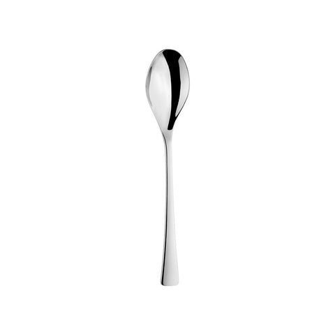 Turgla Flatware Curve 8.25" Silver Stainless Steel Serving Spoon 18/10 (Set of 12) (ETE964 - 2) - iFoodservice Online