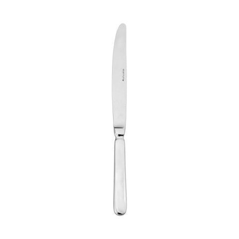 Turgla Flatware Eco Baguette 9.5" Silver Stainless Steel Dinner Knife Mono 18/0 (Set of 12) (ETE2611 - 5) - iFoodservice Online