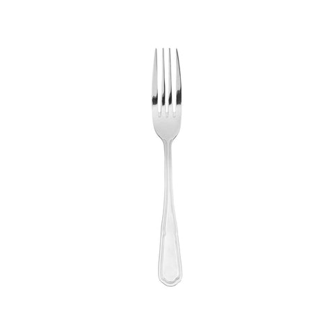 Turgla Flatware Ingres 8.25" Silver Stainless Steel Dinner Fork 18/0 (Set of 12) (ETE1700 - 1) - iFoodservice Online