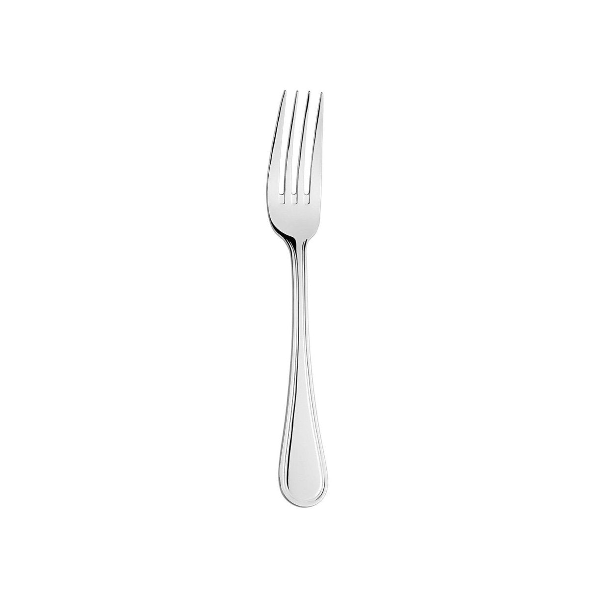 Turgla Flatware Opera 8.25" Silver Stainless Steel Dinner Fork 18/0 (Set of 12) (ETE968 - 1) - iFoodservice Online