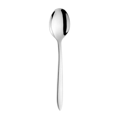 Turgla Flatware Sonate 4.5" Silver Stainless Steel A.D. Coffee Spoon 18/10 (Set of 12) (ETE977 - 26) - iFoodservice Online