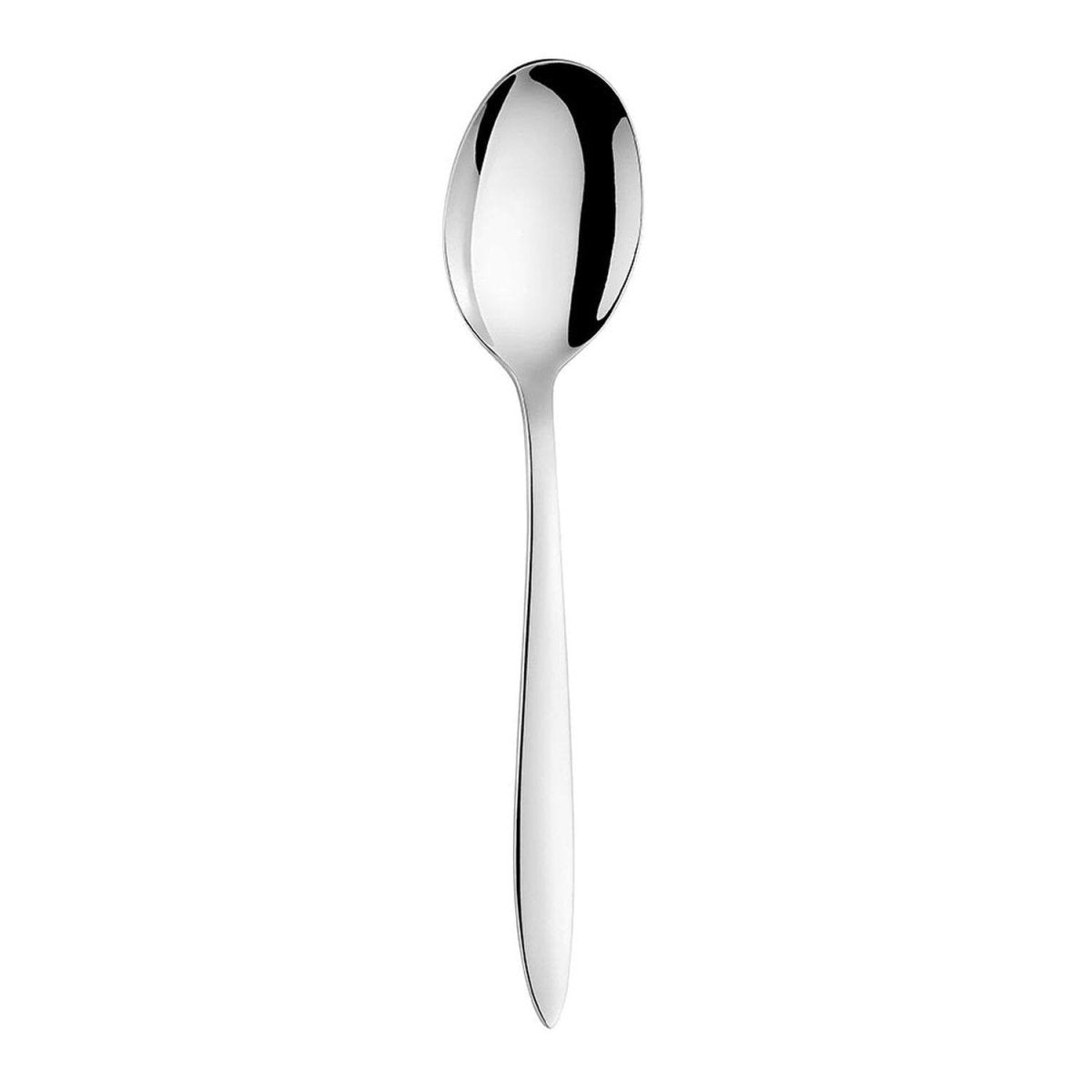 Turgla Flatware Sonate 7" Silver Stainless Steel Dessert/Soup Spoon 18/10 (Set of 12) (ETE977 - 15) - iFoodservice Online