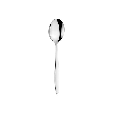 Turgla Flatware Sonate 7.75" Silver Stainless Steel Serving Spoon 18/10 (Set of 12) (ETE977 - 2) - iFoodservice Online