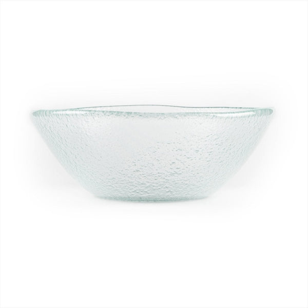 Turgla Fusion Glass Dinnerware dia.7.5" h:2.75" 20 oz. Round Clear Glass Bowl, Set of 12 (10 - 027 - 20CLR) - iFoodservice Online